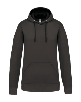 Men's contrast hooded sweatshirt, customisable – Kariban