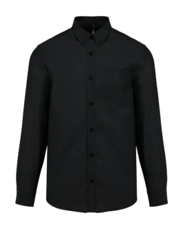 Chemise Oxford manches longues personnalisable Kariban