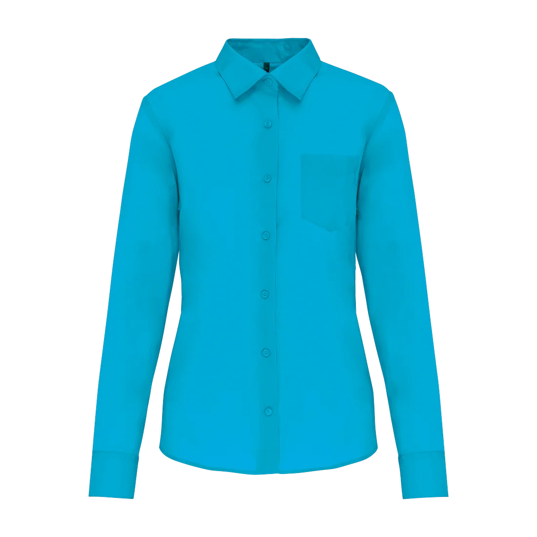 Ladies’ easy-care polycotton poplin shirt, customisable – Kariban