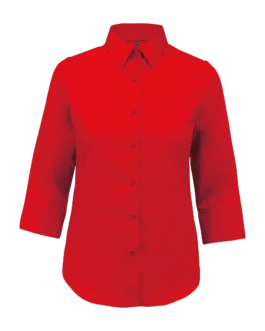 Chemise popeline polycoton manches entretien facile femme personnalisable Kariban