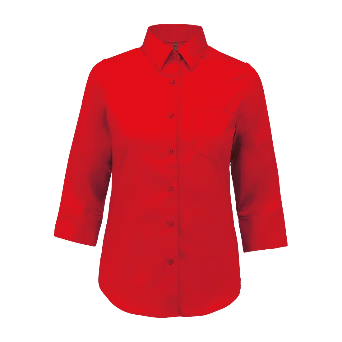Chemise popeline polycoton manches entretien facile femme personnalisable Kariban