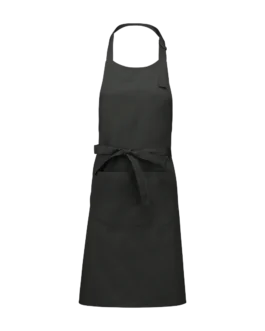 Cotton apron with pocket, customisable – Kariban