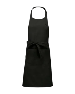 Polyester cotton apron with pocket, customisable – Kariban