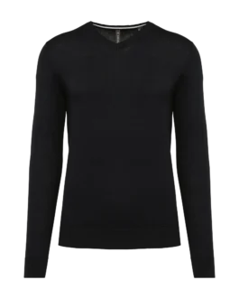 Pull col en V écoresponsable homme personnalisable Kariban