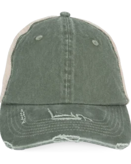 Casquette trucker écoresponsable effet déchiré unisexe personnalisable Native Spirit