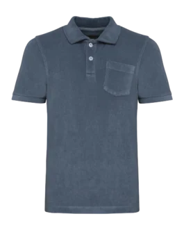 Eco-friendly boys’ Terry Towel polo shirt, customisable – Native Spirit