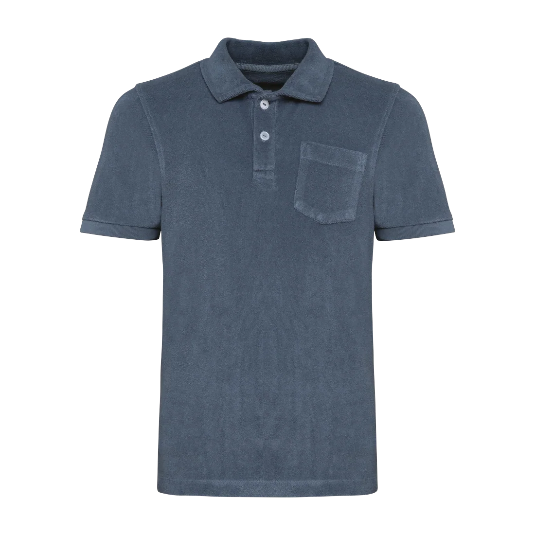 Eco-friendly boys’ Terry Towel polo shirt, customisable – Native Spirit