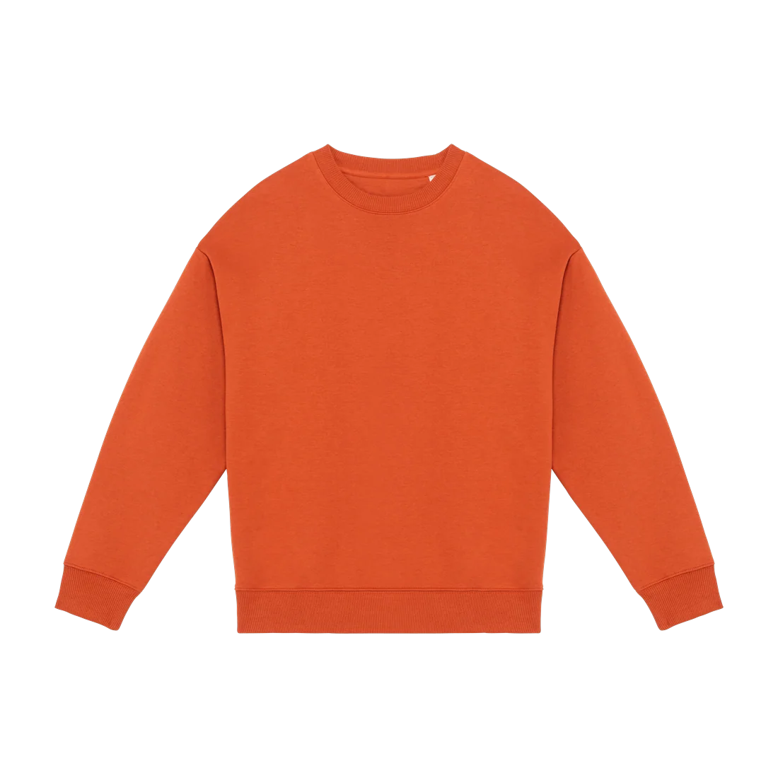 Eco-friendly unisex oversize round neck sweatshirt 300 g/m², customisable – Native Spirit