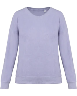 Sweat-shirt écoresponsable en éponge femme personnalisable Native Spirit