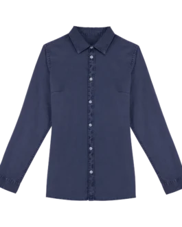 Eco-friendly ladies’ washed effect shirt, customisable – Native Spirit