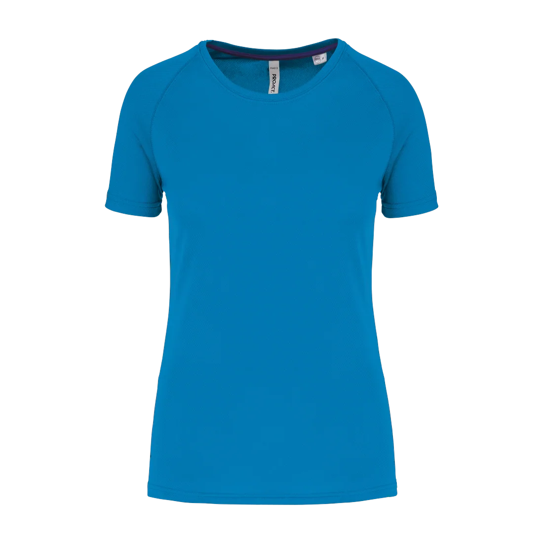 T-shirt de sport à col rond recyclé femme personnalisable PROACT