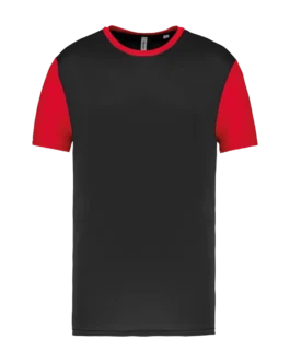 Maillot multisport manches courtes bicolore unisexe personnalisable PROACT