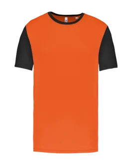 Maillot multisport manches courtes bicolore enfant personnalisable PROACT