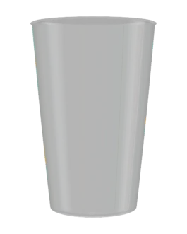 Custom reusable pint 50 cl